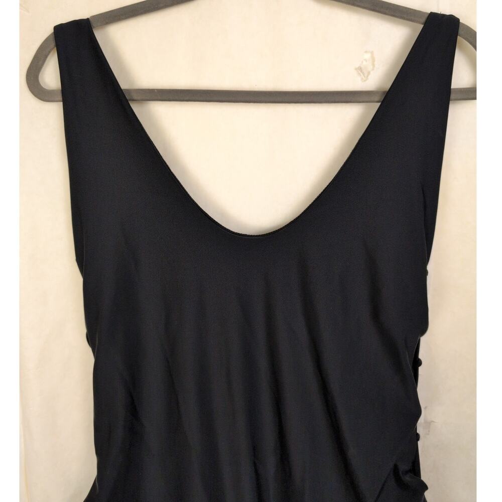 Aerie side lace up one piece bathing suit Size Large Swim Beach Minimal Vacation - Picture 4 of 8